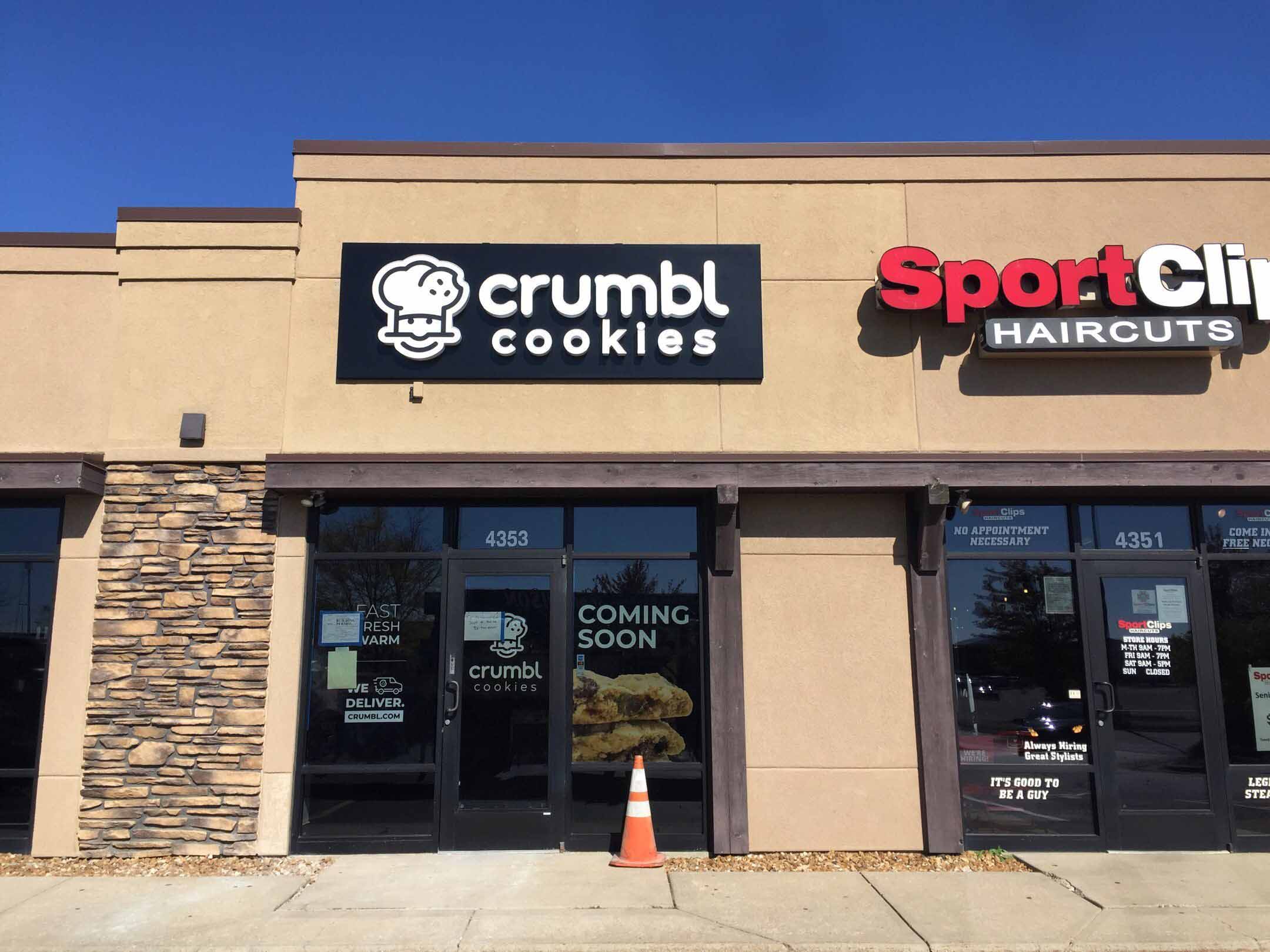 Crumbl Cookies Sign Project La Crosse Sign Group